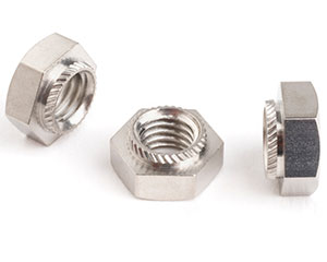 M10 HEXAGON INSERT PRESS NUT A2 ST/ST