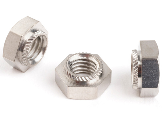 M10 HEXAGON INSERT PRESS NUT A2 ST/ST