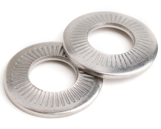 M8 SERRATED CONICAL SPRING WASHER (NFE 25-511-M) A4 ST/ST