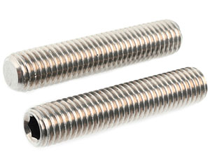 M3 X 40 SOCKET SET SCREW FLAT POINT DIN 913 A2 ST/ST