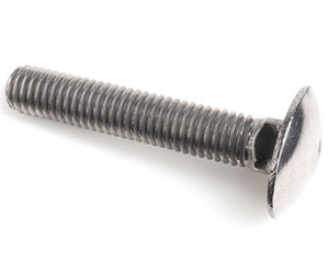 M10 X 40 CARRIAGE BOLT DIN 603 A2 ST/ST (FULL THREAD)