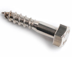 10 X 65 HEXAGON COACH SCREW DIN 571 A2 ST/ST