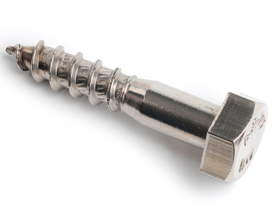 10 X 65 HEXAGON COACH SCREW DIN 571 A2 ST/ST