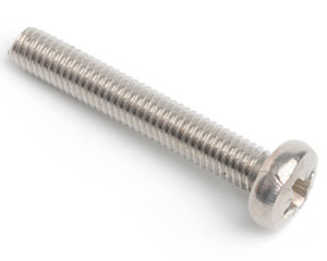 M1.6 X 2 POZI PAN MACHINE SCREW DIN 7985Z A4 ST/ST