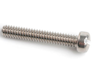 6-32 X 1 SLOT FILLISTER HD SCREW ANSI B18.6.3 A2 ST/ST