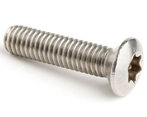 M6 X 100 TX30 RAISED CSK MACH SCREW ISO 14584 A2 ST/ST