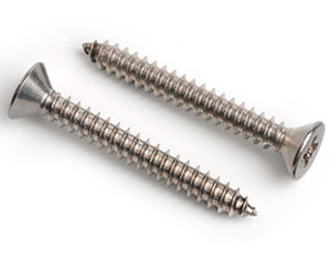 3.5 X 6.5 POZI CSK TAPPING SCREW DIN 7982C Z A4 ST/ST