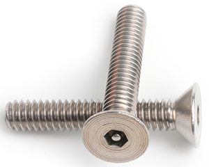 M4 X 25 PIN HEX CSK SCREW DIN 7991 A2 ST/ST