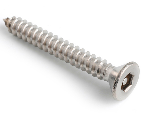 6.3 X 38 PIN HEX CSK TAPPING SCREW A2 ST/ST