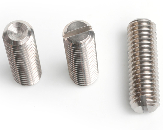 M6 X 16 SLOTTED SET SCREW CUP POINT DIN 438 A2 ST/ST