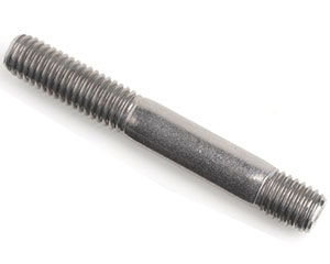 M12 X 30 DOUBLE END STUD, END = 1.25xd, DIN 939 A4 ST/ST