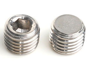 M10 X 1.0 SOCKET PIPE PLUG DIN 906 A2 ST/ST
