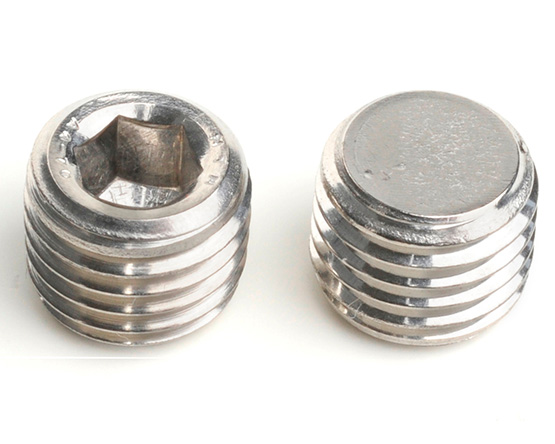 M10 X 1.0 SOCKET PIPE PLUG DIN 906 A2 ST/ST